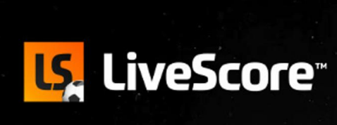 Ilustrasi stadion dan layar hasil live score