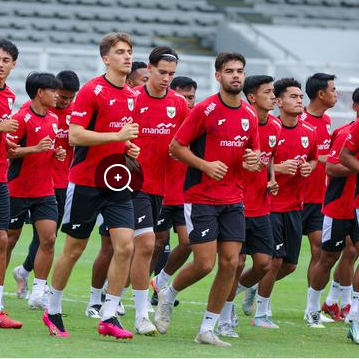 Latihan Timnas Indonesia